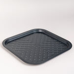 Betty Crocker Non Stick Square French Fries Tray, Grey Color  image number 2