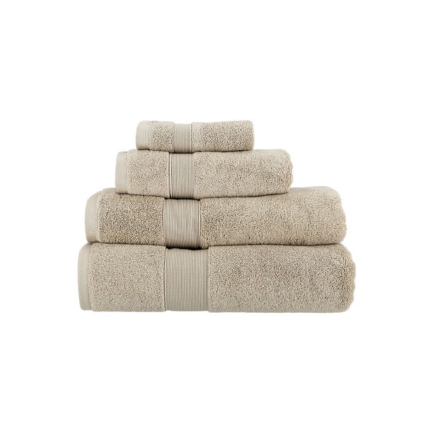 Boutique Blanche beige cotton ultra soft hand towel 100*50 cm image number 0