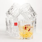 RCR 6 pc crystal tumblers set 330 ml Etna dof collection image number 0