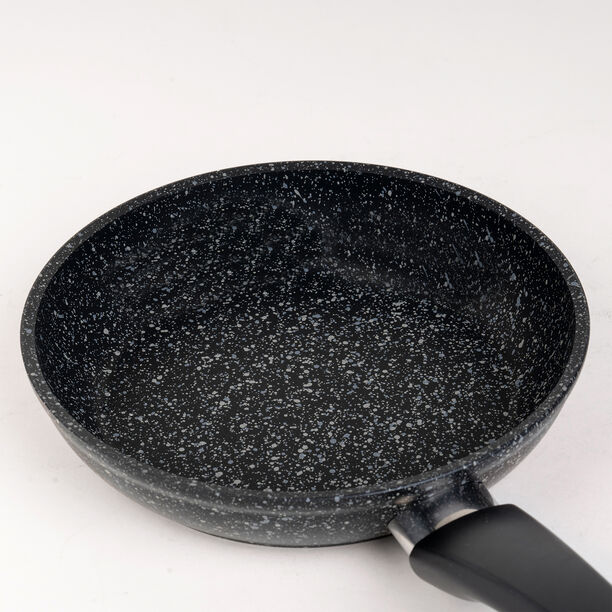 Alberto 3 piece black granite frypan set 20/24/28 cm image number 4
