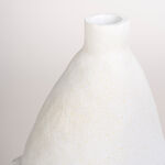 Off white resin coral vase 20*20.2*36 cm image number 2