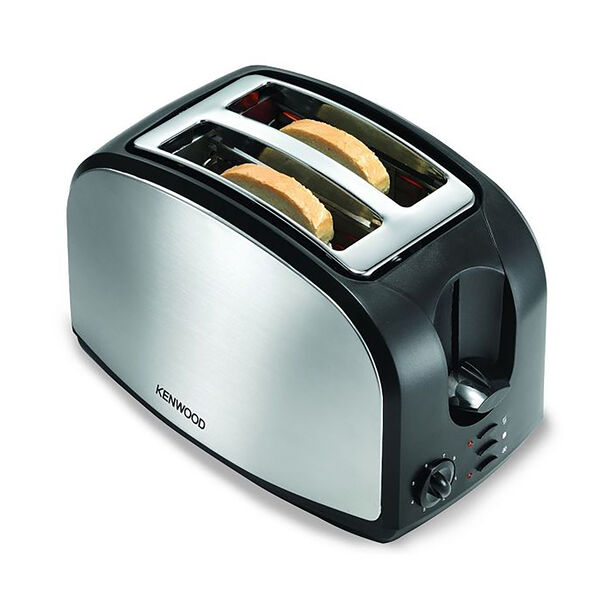 Kenwood toaster, 900w, 2 slices, metal. image number 1