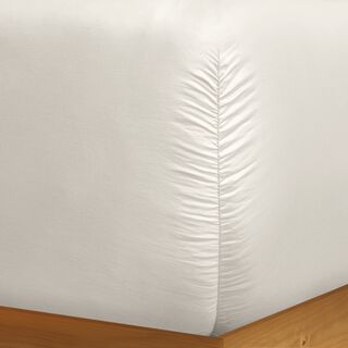 Ambra 600 TC supima cotton fitted sheet 120*200 beige
