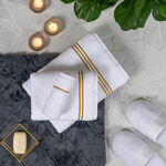 100% cotton hand towel, white 50*100 cm image number 1