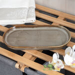 Homez glossed stone bath tray image number 0