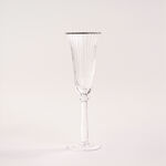 La Mesa 4 Piece Stemware Silver Line image number 2