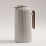 Dallaty plastic grey vacuum flask 1L image number 0