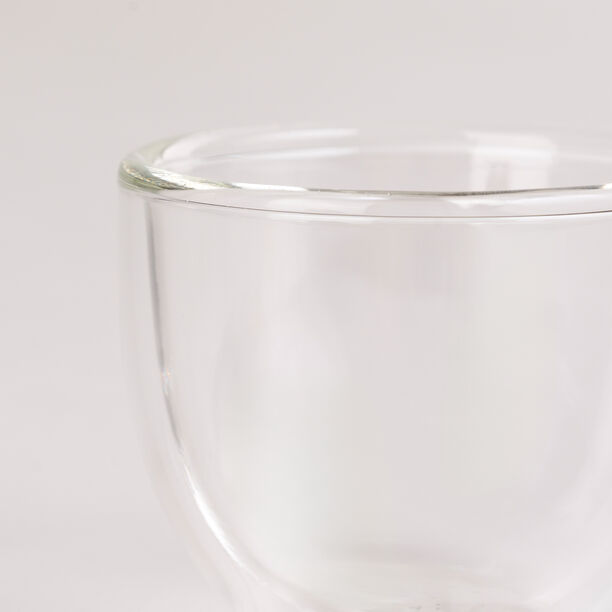 6 Piece Glass Double Wall Coffee Cup image number 2