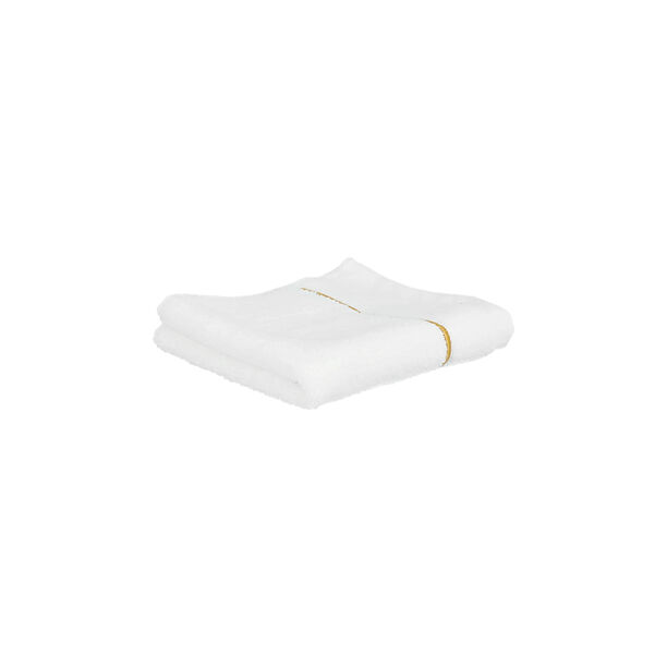 Cotton white face towel 30*30cm image number 2