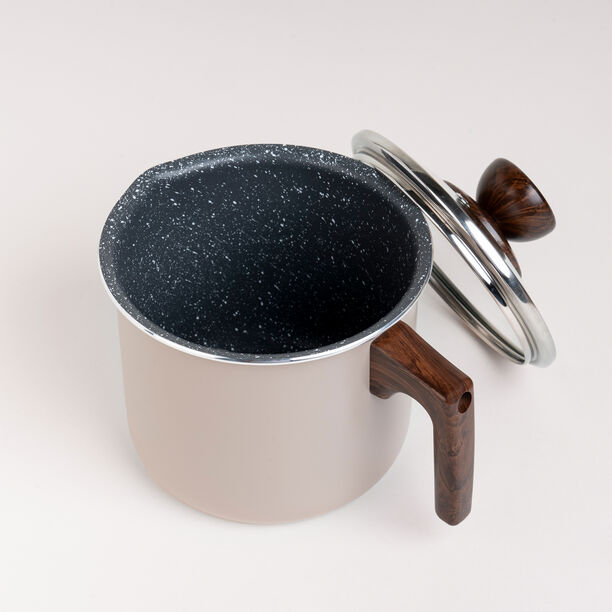 Alberto grey granite milk pan set 14 cm image number 1
