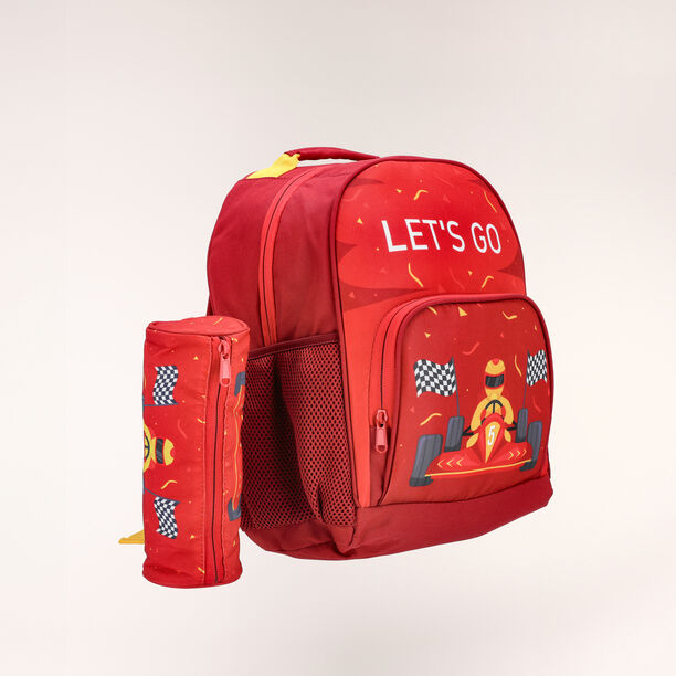 Small backpack with pencil case  ,12 inches , Race image number 0