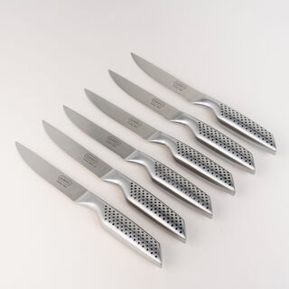 Alberto 6 pcs stainless steel steak knife set 5"