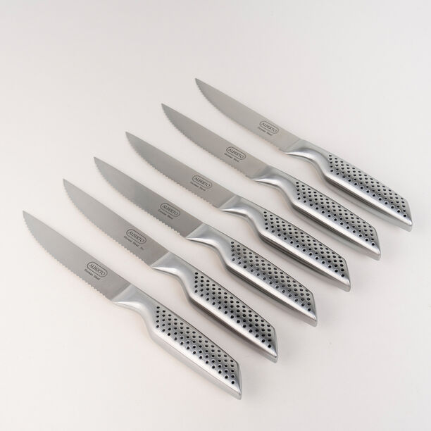 Alberto 6 pcs stainless steel steak knife set 5" image number 2