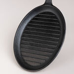 Alberto cast iron oval pan 37.5*18.5*3 cm image number 2