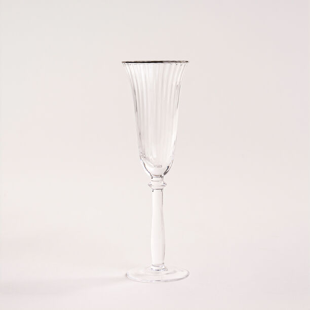 La Mesa 4 Piece Stemware Silver Line image number 2