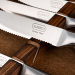 Alberto 6 pcs stainless steel steak knife set 5" image number 1