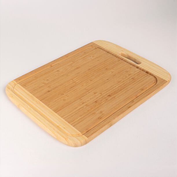 Bamboo Cutting Board With Juice Grooved Borders  image number 1