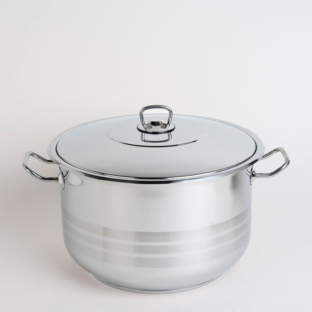 Stainless Steel Pot With Stainless steel Cover 32*22 cm image number 0