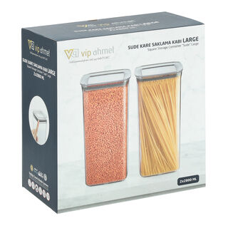 2 Piece Food Container Set 2800ML