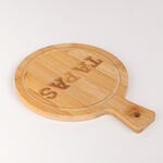 Alberto Bamboo Round Serving Dish For "Tapas" With Hemp Rope  image number 3