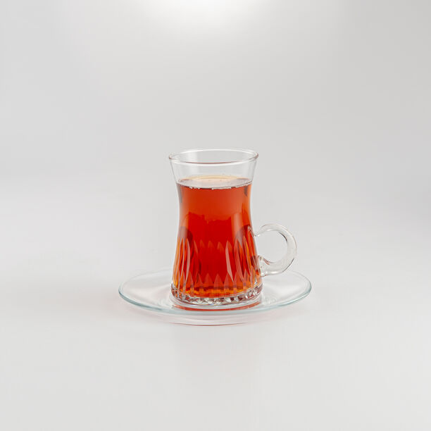 Dallaty glass tea cups 12 pcs image number 1