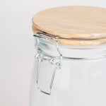 Alberto Glass Jar With Wooden Clip Lid image number 2