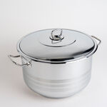 Stainless Steel Pot With Stainless steel Cover 32*22 cm image number 2
