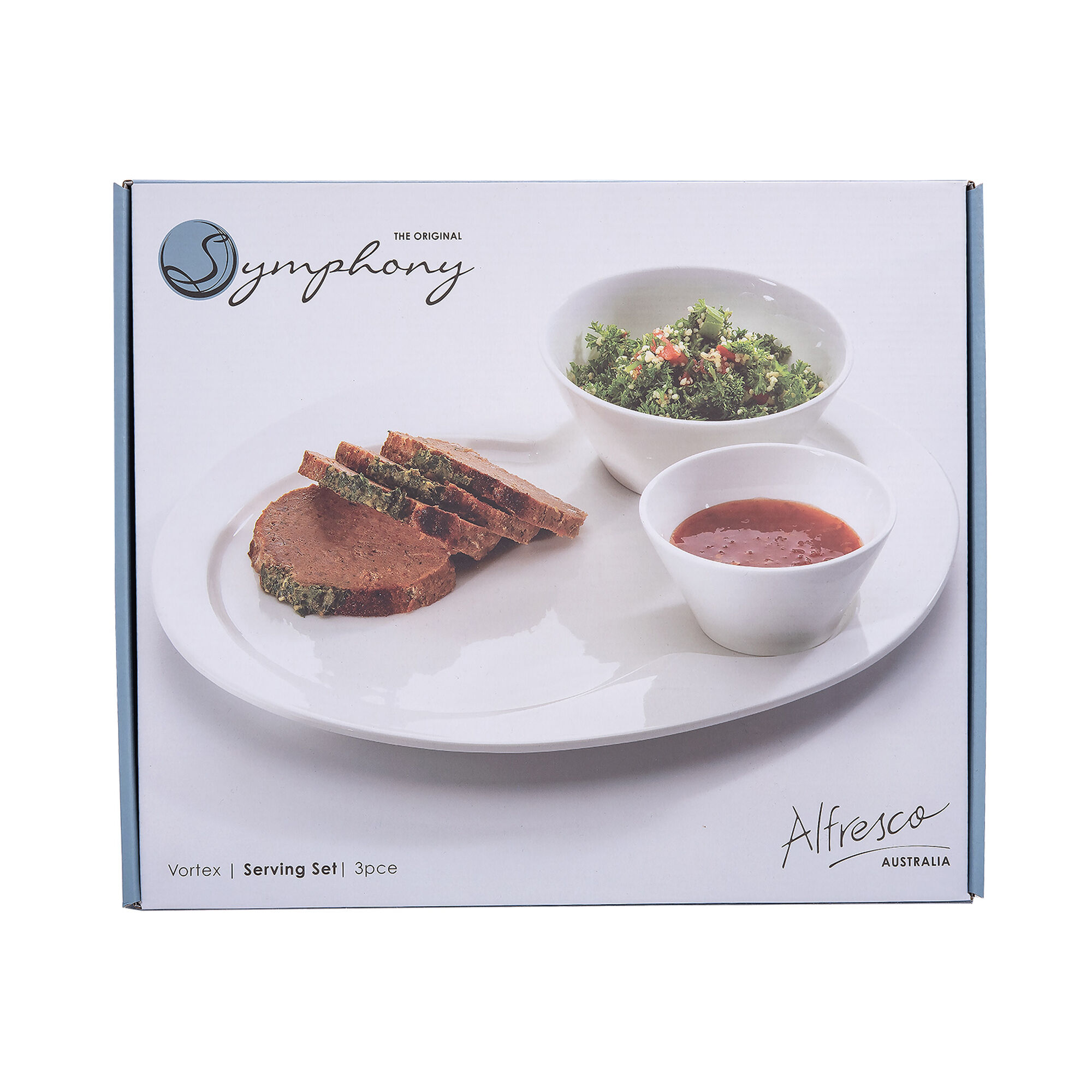 Buy Vortex Serving Set 3 Pce, 36Cm, 10.5Cm, 14Cm Online | Nice