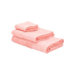 Cotton embroidered peach bath towel,70*140 cm image number 4