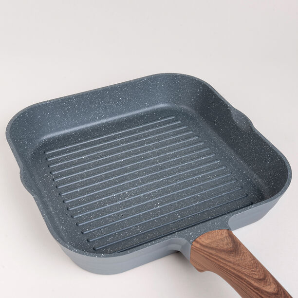 Alberto Cast Ceramic Grill Pan Silver Color image number 2