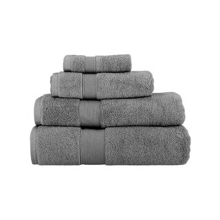 Boutique Blanche grey cotton ultra soft face towel 30*30 cm