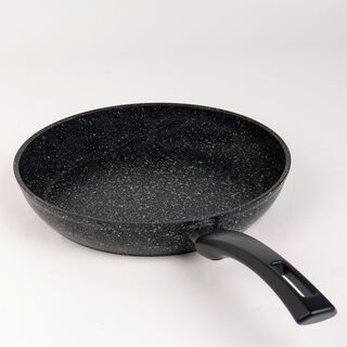 Alberto 3 piece black granite frypan set 20/24/28 cm