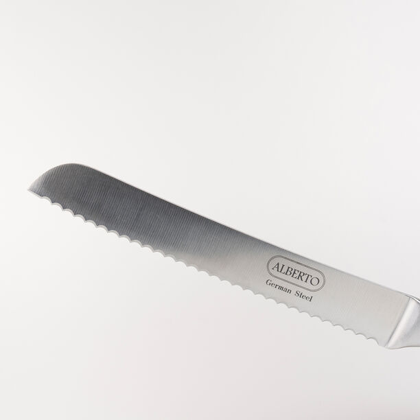 Alberto stainless steel bread knife 8" image number 2