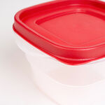 Alberto transparent plastic food container with lids 22 pcs image number 5