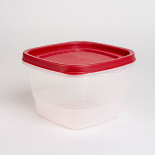 Alberto transparent plastic food container with lids 22 pcs