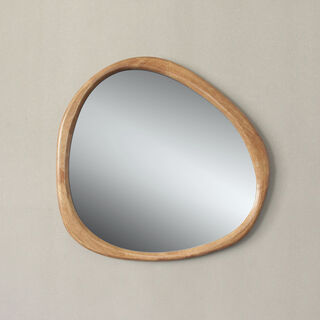 Homez wooden wall mirror 76*80*3 cm