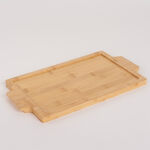 La Mesa Oven/Serving Rectangle Plate With Bamboo image number 3