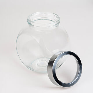 Alberto 7 Pieces Glass Jars Set 