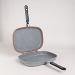 Alberto dual grey granite fry pan 36 cm image number 1