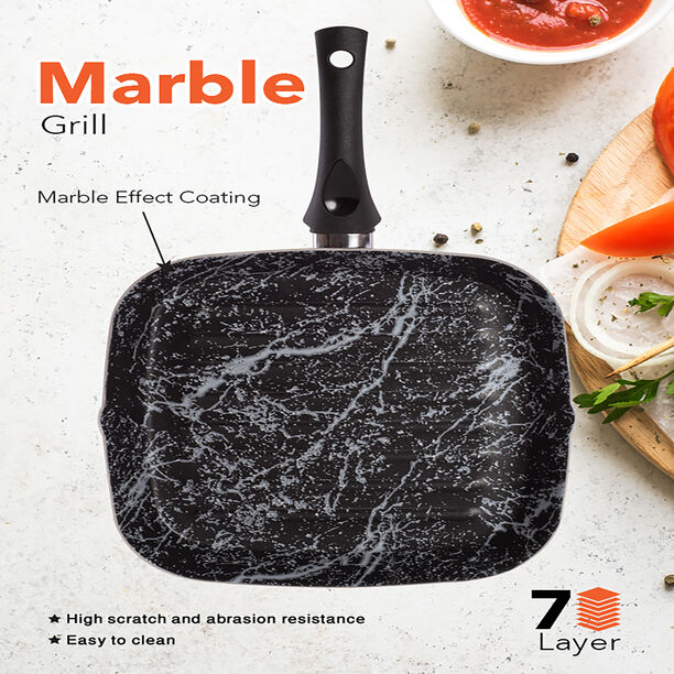 Grandi grill 28 cm and frying pan 22 cm +gift image number 3