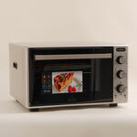 Alberto gray electric oven 40 LT, 1300 W image number 0