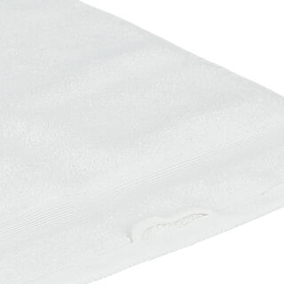 Boutique Blanche white cotton ultra soft face towel 30*30 cm