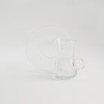 Dallaty glass tea cups 12 pcs image number 3