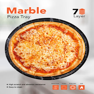 Grandi 2 pcs pizza tray set 26 30 cm