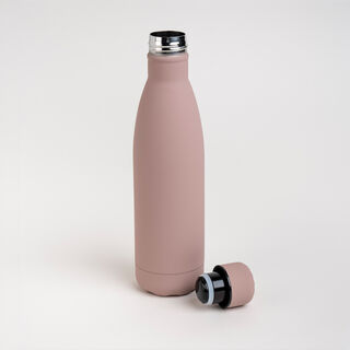 Alberto sainless steel 1L water bottle pink