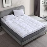 Cottage plush mattress topper with a down proof finish 180*200*10cm image number 2