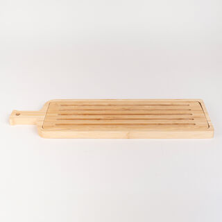 Bamboo Rectangular Cutting Board For Bread