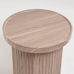 Homez wood side table image number 2