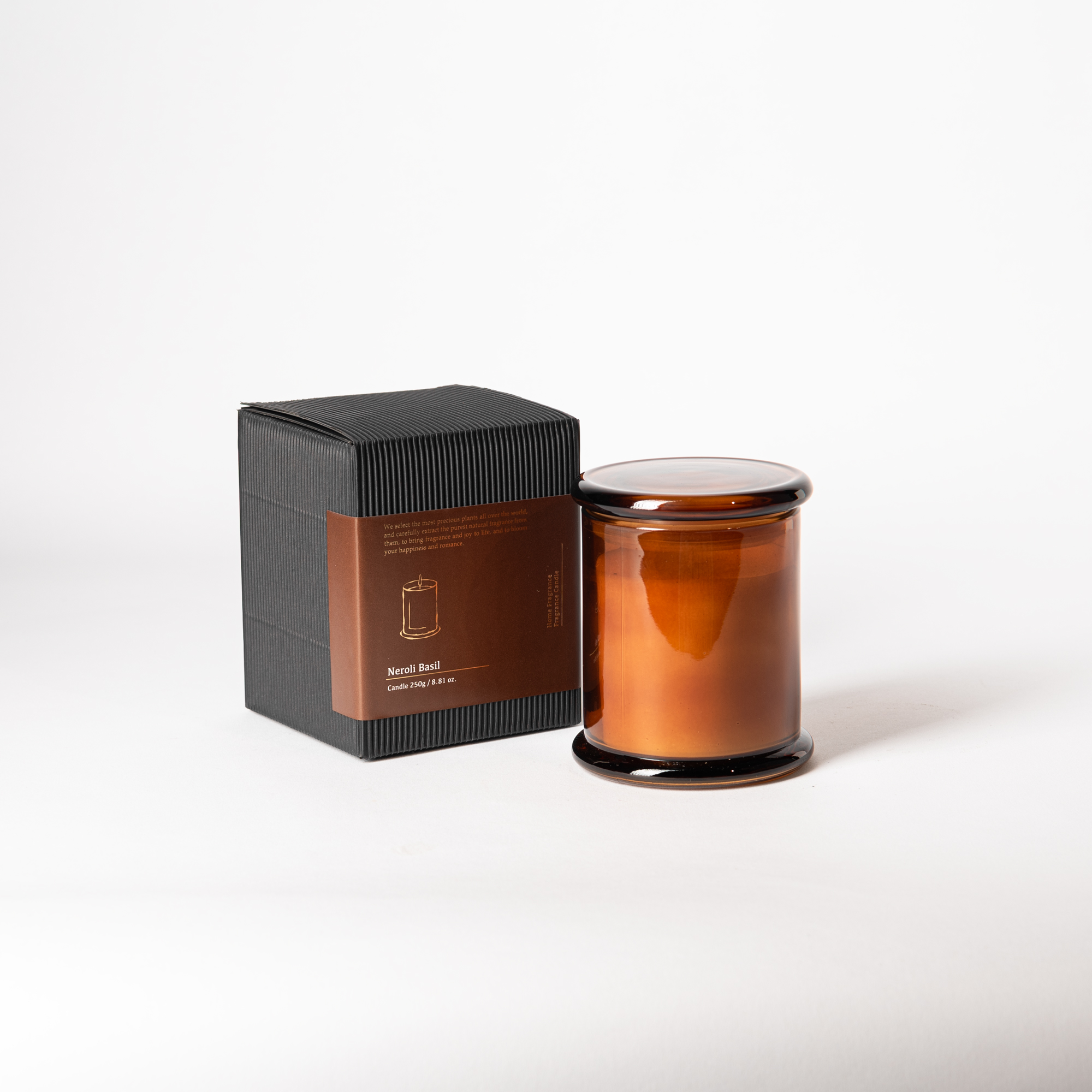 

Oak wood scented candle in a jar 250g