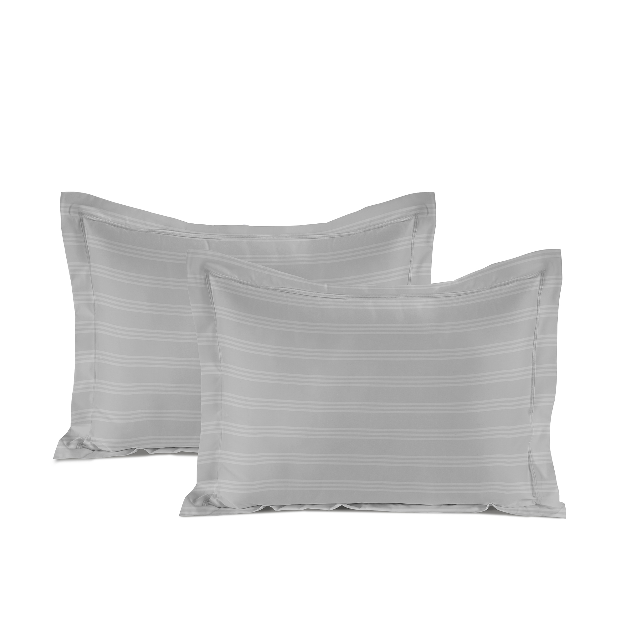 

Ambra 2 pcs grey hygro cotton pillowcase 50*75 cm 400 thread count